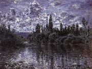 Bend in the Seine,near Vetheuil, Claude Monet